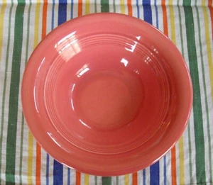 Vintage Homer Laughlin HARLEQUIN ROSE 6 1/4" Cuenco Fiesta ~ - Imagen 1 de 10