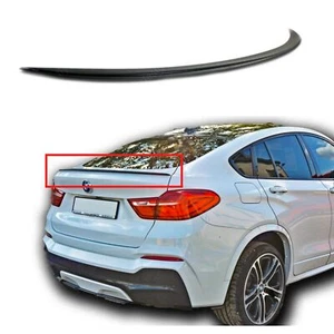 Alerón adecuado para BMW X4 F26 SUV, alerón trasero tuning negro slim 2014-2018 - Imagen 1 de 6