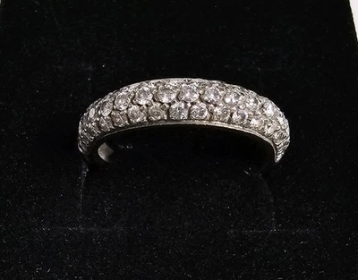 WEMPE Damenring Weißgold mit 55 Brillanten - Bild 1 von 4