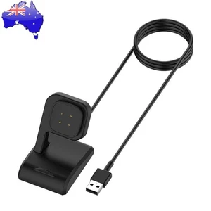 USB Charger for Fitbit Versa 3/Fitbit Sense Charging Cable Dock Station Power - Photo 1 sur 12