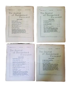 Vintage Round Robin JOURNAL of BORDERLAND RESEARCH Half Year 1967 UFO, Occult - Picture 1 of 5