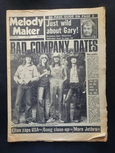 Melody Maker UK Zeitung, 19. Oktober 1974, Bad Company, Elton John, Gary Shearston - Bild 1 von 13