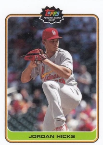 2020 Topps Future Stars Club November Jordan Hicks -- Cardinals #5 - Picture 1 of 1