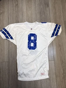 Maglia Wilson Prestige Teams TROY AIKMAN DALLAS COWBOYS VINTAGE - Foto 1 di 8