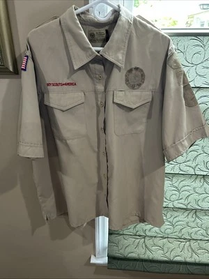 Vented Microfiber Poly Boy Scout BSA UNIFORM SHIRT Ladies XXXL 3XL New Style O50 - Image 1 of 4