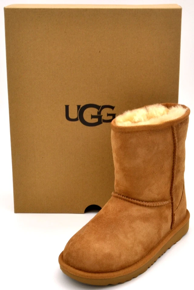 UGG Kids Classic II Winter Boot 1017703k Chestnut Size 1