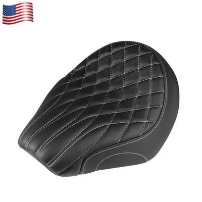 For Honda Rebel 1100 CMX1100 2021-2025 White Stitch Front Driver Seat Cushion - Image 1 of 4