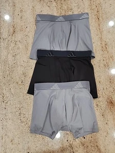 New Boy's ADIDAS Set Of 3 Aeroready Stretch Boxer Briefs size : M(10-12) - Picture 1 of 2