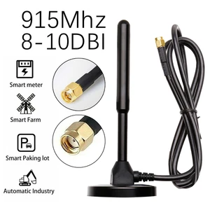 8-10 dBi 915 MHZ LoRa Antenne Magnetfuß für RAK Nebra Bobcat Helium Hotspot Miner - Bild 1 von 9