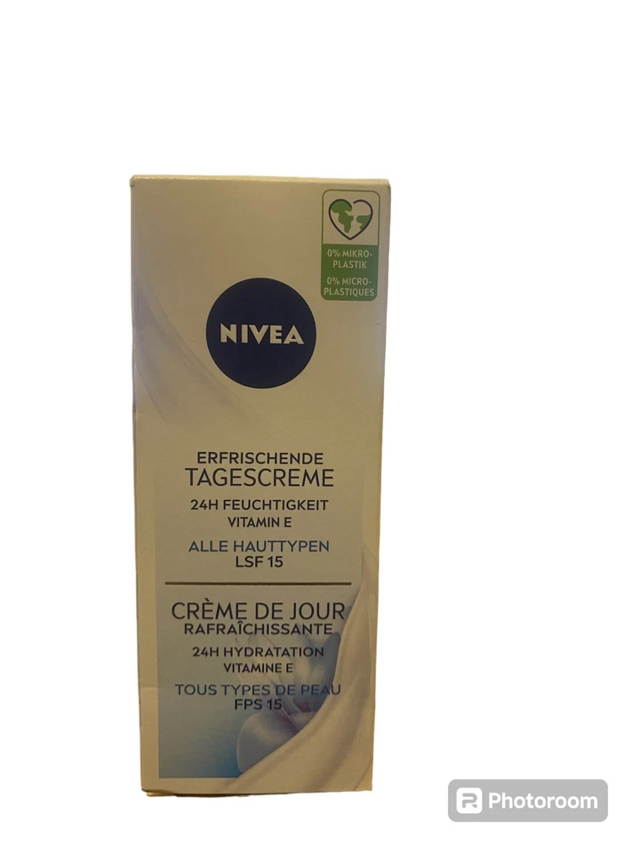 2x Nivea Erfrischende Tagescreme 24H Feuchtigkeit LSF15 50ml Neu (387) - Bild 1 von 1