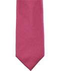 Alfani Mens Solid Silk Self-tied Necktie, Pink, One Size
