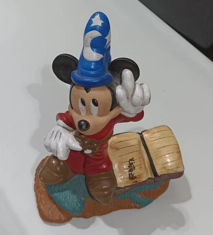 Vintage moneybox Mickey Mouse Fantasy INDUSTRIA ARGENTINA, made in Argentina Cover