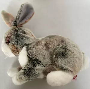 TY 2001 Plush Tye Die Meadow Rabbit Bunny Classic Stuffed Animal 12” Realistic - Picture 1 of 6