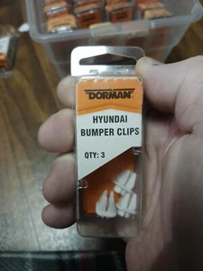 Dorman 961-309D Hyundai Bumper Retainer Hyundai Bumper Clips - Picture 1 of 2