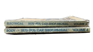 FORD 1975-1976 CAR SERVICE SHOP MANUAL'S VOLUME 3 , 4 - Picture 1 of 12