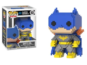 Funko Pop! 8-Bit 02 DC Super Heroes Batgirl Classic Bat Girl Blue Pop Vinyl  - Imagen 1 de 1