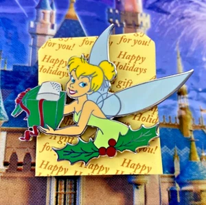 ❄️ Pin de ocultación Tinkerbell Reveal - Prendedor de regalo navideño 2020 de los parques de Disney LE 4000 - Imagen 1 de 1