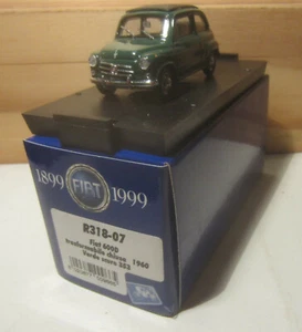 1690. BRUMM R318-07 FIAT 600D 1960 Chiusa/Closed Verde scuro/Dark Green- Sp. Ed. - Foto 1 di 7