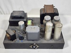 Vintage Tube Amplifier / Chassis     AS SHOWN