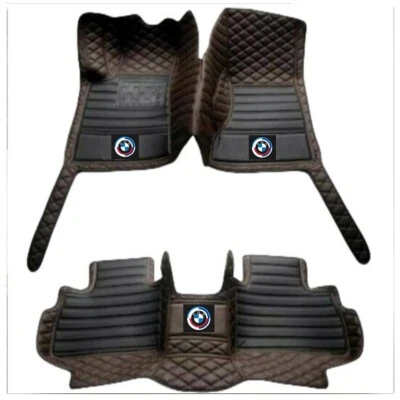 Fit for BMW All Models Car Floor Mats Waterproof Carpets All-weather Front&Rear - Image 1 of 4