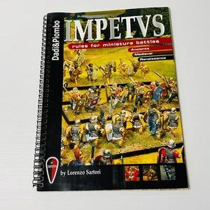 Impetus Rules for Miniature Battles Ancients Medieval Renaissance Dadi & Piombo - Picture 1 of 10