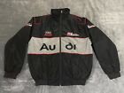 Adult F1 Team Racing Audi Jacket Black Embroidery Cotton Padded*