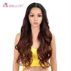 Synthetic Lace Front Wig Long Wavy Highlight Heat Resistant Wig For Women New