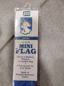 Meadow Creek Christmas Angel Holiday Mini Flag 11x15 - Picture 1 of 3