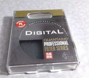 Digital Professional Series 58mm CIRCULAR POLARIZER FILTER Pro CPL 58 mm PL-CIR - Picture 1 of 3