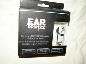 EAR DRUMZZ Bluetooth Headset Microphone - In Ear Design - New in Factory Box - Picture 1 of 1