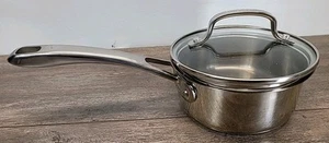 Cuisinart Classic 1qt Edelstahl Kochtopf mit Deckel 8310-14 Induktion - Bild 1 von 7