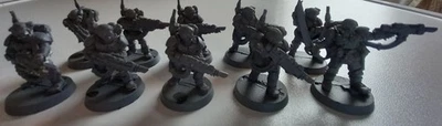 GW - Warhammer 40k: Astra Militarum Kasrkin Squad with Plasma Gun [Metal] OOP - Image 1 of 2