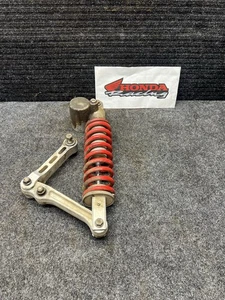 99-04  HONDA TRX400 TRX400EX OEM REAR BACK SHOCK ABSORBER SUSPENSION & LINK #581 - Picture 1 of 11