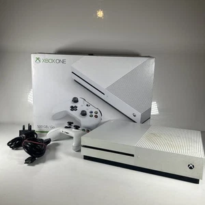 Microsoft Xbox One S - 500GB Consola De Juegos Blanca En Caja - Imagen 1 de 18