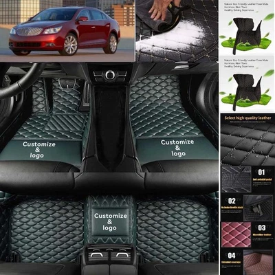 For Buick LaCrosse Car Floor Mats Custom Waterproof Auto Liners Carpets - Image 1 of 4
