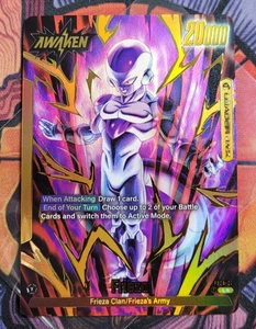 Freezer FS04-01 Oro Raro Promo Líder Dragon Ball Tarjeta Mundo Fusión - Imagen 1 de 4