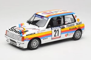 OT1116 Talbot Samba Rallye Gr.B White n12 J.P.Bouquet Tour de Corse 198 - Imagen 1 de 6