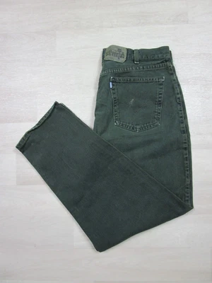 Jeans verdes holgados vintage Levis SilverTab para hombre 32x29,5 etiqueta púrpura EE. UU. 90 Foto 1 de 4