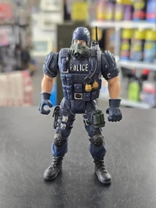 Chap Mei Police Swat Team Force Ops Swat Team 3.5" Action Figure - Picture 1 of 7