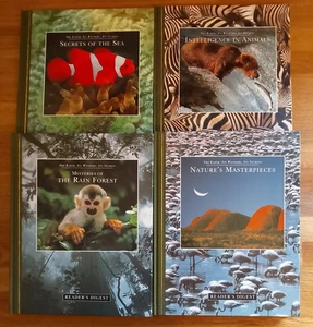 BOOK - Bundle Of X4 Reader's Digest Hardbacks On Nature Earth Wildlife Ocean  - Imagen 1 de 2