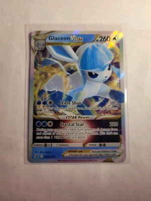 Pokemon TCG Glaceon VSTAR SWSH197 SWSH: Sword & Shield Promo Cards Holo - Image 1 of 2