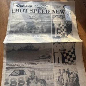 1977 CAVALCADE OF AUTO RACING ACTION MONTHLY April 8, Volume 3, Number 2 - Picture 1 of 3