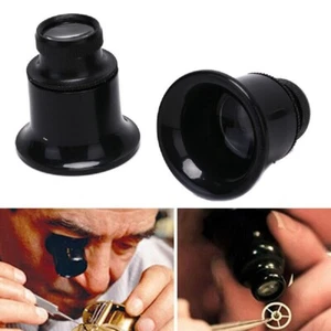 20X Jewelers Eye Loupe Loop Magnifier Magnifying Glass Watchmakers Jewelry Tools - Picture 1 of 10
