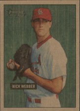2005 (CARDINALS) Bowman Heritage Mahogany #294 Nick Webber