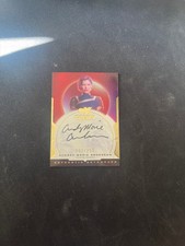 CZX Crisis on Infinite Audrey Marie Anderson as Harbinger Auto Card # 092/250