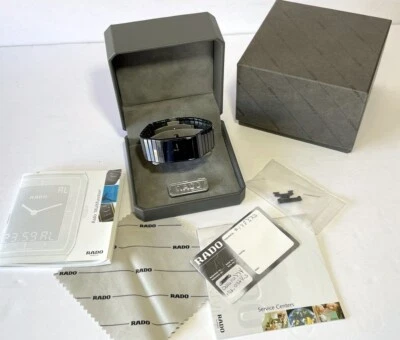 RADO DIASTAR CERAMIC MULTIFUNCTION 196.0364.3 ANALOG/DIGITAL MENS WATCH 👀 - Image 1 of 4