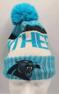New Era NFL Carolina Panthers 2017 Sideline Official Sports Knit Hat Beanie - Picture 1 of 12