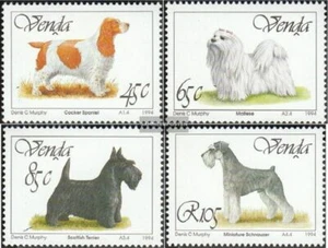 Venda 266-269 mint never hinged mnh 1994 Dogs - Picture 1 of 1