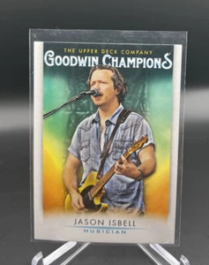 2021 Goodwin Champions Base #18 Jason Isbell Musician - Picture 1 of 2
