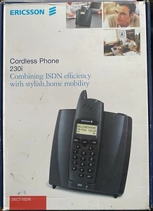 Rare Vintage Ericsson ISDN Dect Cordless Phone 230i - Afbeelding 1 van 11